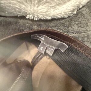 Vince leather leggings